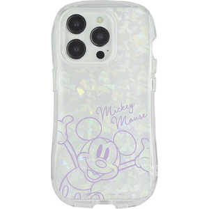 グルマンディーズ iPhone 15 Pro CRYSTAL CLEAR CASE Disney ミッキーマウス DNG-183MK
