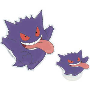 グルマンディーズ ポケットモンスター ダイカットクリアPOCOPOCO ゲンガー POKE-909A グルマンディーズ ポケットモンスター ダイカットクリアPOCOPOCO ゲンガー POKE-909A