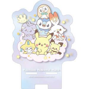 グルマンディーズ ポケピース ダイカットアクリルスマホスタンド ポケットモンスター ブルー&パープル POKE-926BP グルマンディーズ ポケピース ダイカットアクリルスマホスタンド ポケットモンスター ブルー&パープル POKE-926BP