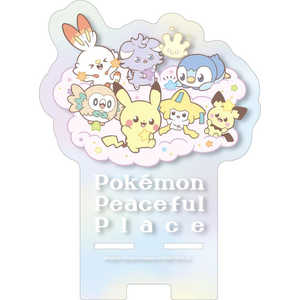グルマンディーズ ポケピース ダイカットアクリルスマホスタンド ポケットモンスター マーブル POKE-926MBL グルマンディーズ ポケピース ダイカットアクリルスマホスタンド ポケットモンスター マーブル POKE-926MBL