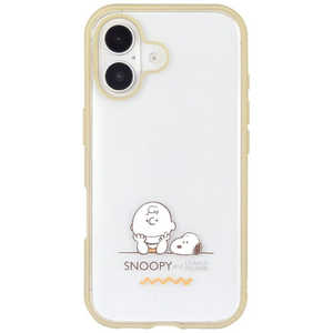 グルマンディーズ iPhone 16(6.1インチ)IIIIfitClearケース ピーナッツ チャーリー・ブラウン SNGG-82D グルマンディーズ iPhone 16(6.1インチ)IIIIfitClearケース ピーナッツ チャーリー・ブラウン SNGG-82D