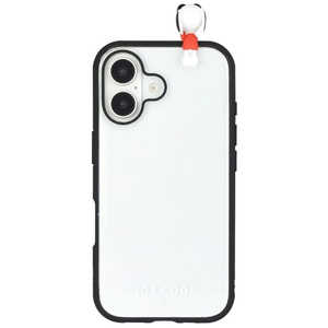 グルマンディーズ iPhone 16(6.1インチ)IIIIfitケース フレーム ピーナッツ ジョー・クール SNGG-86B