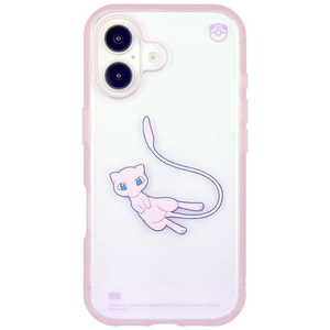 グルマンディーズ iPhone 16(6.1インチ)IIIIfitClearケース ポケモン ミュウ POKE-933D グルマンディーズ iPhone 16(6.1インチ)IIIIfitClearケース ポケモン ミュウ POKE-933D