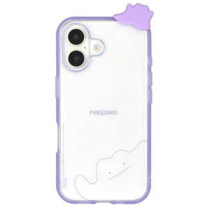 グルマンディーズ iPhone 16(6.1インチ)IIIIfitケース フレーム ポケモン メタモン POKE-937A グルマンディーズ iPhone 16(6.1インチ)IIIIfitケース フレーム ポケモン メタモン POKE-937A