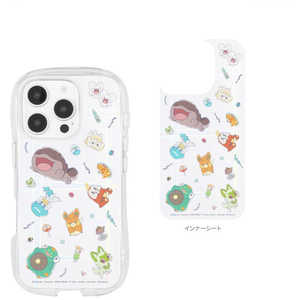 グルマンディーズ iPhone 16 Pro(6.3インチクリスタルクリアケース ポケモン パルデア地方 POKE-942B グルマンディーズ iPhone 16 Pro(6.3インチクリスタルクリアケース ポケモン パルデア地方 POKE-942B