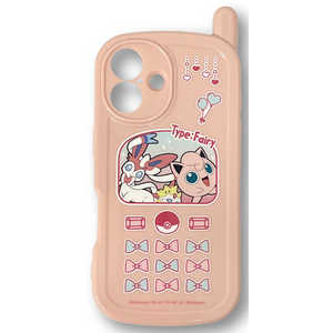 グルマンディーズ iPhone16 レトロガラケー風ケース ポケットモンスター フェアリータイプ POKE-943B グルマンディーズ iPhone16 レトロガラケー風ケース ポケットモンスター フェアリータイプ POKE-943B