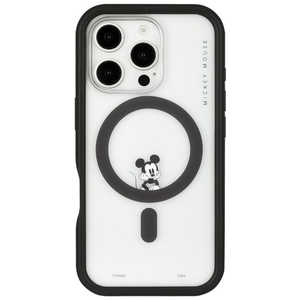 グルマンディーズ iPhone 16 Pro(6.3インチプランプフレームケース MagSafe ディズニー ミッキーマウス DNG-207MK グルマンディーズ iPhone 16 Pro(6.3インチプランプフレームケース MagSafe ディズニー ミッキーマウス DNG-207MK