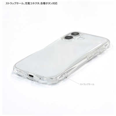 グルマンディーズ iPhone 16(6.1インチ)クリスタルクリアケース グルマンディーズ iPhone 16(6.1インチ)クリスタルクリアケース