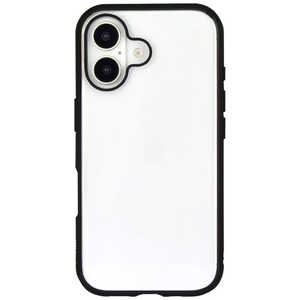 グルマンディーズ iPhone 16(6.1インチ)IIIIfitClearケース ブラック IFT-173BK グルマンディーズ iPhone 16(6.1インチ)IIIIfitClearケース ブラック IFT-173BK