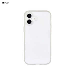 グルマンディーズ iPhone 16 Plus(6.7インチ) IIIIfitClearケース クリア IFT-175CL グルマンディーズ iPhone 16 Plus(6.7インチ) IIIIfitClearケース クリア IFT-175CL