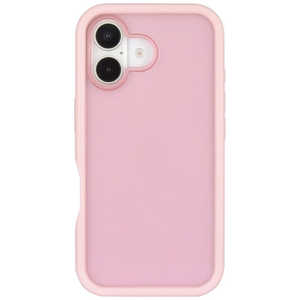 グルマンディーズ iPhone 16(6.1インチ)プランプフレームケース ピンク GMD-23PK グルマンディーズ iPhone 16(6.1インチ)プランプフレームケース ピンク GMD-23PK