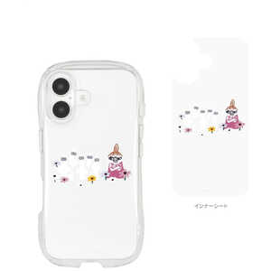 グルマンディーズ iPhone 16(6.1インチ)クリスタルクリアケース ムーミン Aタイプ MMN-213A グルマンディーズ iPhone 16(6.1インチ)クリスタルクリアケース ムーミン Aタイプ MMN-213A