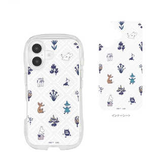 グルマンディーズ iPhone 16(6.1インチ)クリスタルクリアケース ムーミン Dタイプ MMN-213D グルマンディーズ iPhone 16(6.1インチ)クリスタルクリアケース ムーミン Dタイプ MMN-213D