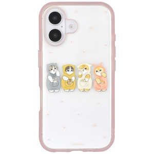 グルマンディーズ iPhone 16(6.1インチ)IIIIfitClearケース モフサンド ピンク MOFU-61PK グルマンディーズ iPhone 16(6.1インチ)IIIIfitClearケース モフサンド ピンク MOFU-61PK