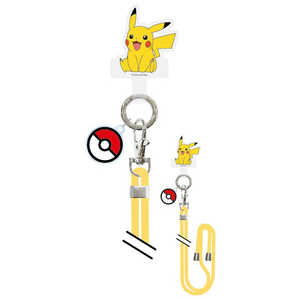 グルマンディーズ マルチリングプラスストラップセット ポケットモンスター ピカチュウ POKE-961A グルマンディーズ マルチリングプラスストラップセット ポケットモンスター ピカチュウ POKE-961A