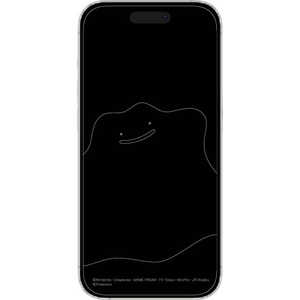 グルマンディーズ iPhone 16 Proガラススクリーンプロテクター ポケットモンスター メタモン POKE-964C グルマンディーズ iPhone 16 Proガラススクリーンプロテクター ポケットモンスター メタモン POKE-964C