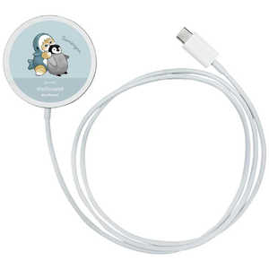 グルマンディーズ ワイヤレスチャージャー MagSafe mofusand サメにゃん MOFU-73A グルマンディーズ ワイヤレスチャージャー MagSafe mofusand サメにゃん MOFU-73A