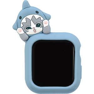 グルマンディーズ Apple Watch 41/40mm シリコンケース mofusand サメにゃん MOFU-76A グルマンディーズ Apple Watch 41/40mm シリコンケース mofusand サメにゃん MOFU-76A