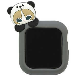 グルマンディーズ Apple Watch 41/40mm シリコンケース mofusand パンダにゃん MOFU-76B グルマンディーズ Apple Watch 41/40mm シリコンケース mofusand パンダにゃん MOFU-76B