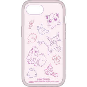 グルマンディーズ iPhone 16e IIIIfit プランプフレームケース ポケットモンスター ピンク POKE-978PK グルマンディーズ iPhone 16e IIIIfit プランプフレームケース ポケットモンスター ピンク POKE-978PK