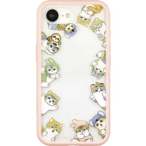 グルマンディーズ iPhone 16e IIIIfit プランプフレーム ケース mofusand ピンク MOFU-80B グルマンディーズ iPhone 16e IIIIfit プランプフレーム ケース mofusand ピンク MOFU-80B