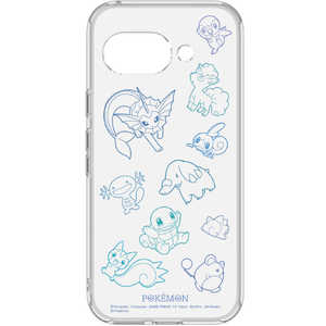 グルマンディーズ Google Pixel 9a クリアケース ポケットモンスター ライトブルー POKE-986LBL グルマンディーズ Google Pixel 9a クリアケース ポケットモンスター ライトブルー POKE-986LBL