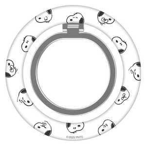グルマンディーズ ピーナッツ MagSafe 対応 マルチリング スヌーピー SNGG-190A