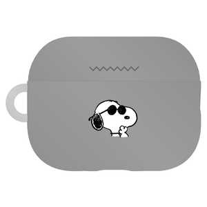 グルマンディーズ AirPodsPro3ケース ソフトケース TPUケース ピーナッツ ジョー・クール SNGG-205B