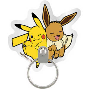 グルマンディーズ ダイカットマルチリング ポケットモンスター ピカチュウ＆イーブイ PKE-45A