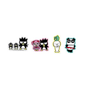 グルマンディーズ モバイルステッカー サンリオキャラクターズ バットばつ丸 SANG-678XO