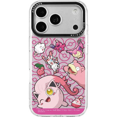 グルマンディーズ iPhone 18 Pro / 17 Pro Camera Frame ケース ピンク
