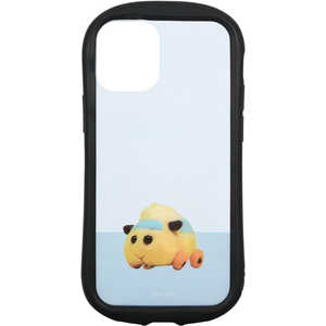 グルマンディーズ iPhone 12 mini ハイブリッドクリアケース PUIPUI モルカー アビー BPMC-01C グルマンディーズ iPhone 12 mini ハイブリッドクリアケース PUIPUI モルカー アビー BPMC-01C