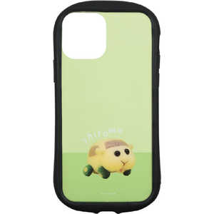 グルマンディーズ iPhone 12/12Pro ハイブリッドクリアケース PUIPUI モルカー シロモ BPMC-02B グルマンディーズ iPhone 12/12Pro ハイブリッドクリアケース PUIPUI モルカー シロモ BPMC-02B
