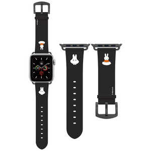 ޥǥ Apple Watch 41/40/38mm б 쥶Х ߥåե Фä MF306BK