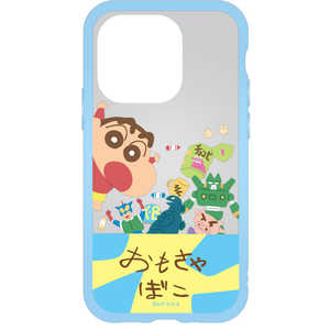 グルマンディーズ クレヨンしんちゃん IIII fit Clear iPhone 14 Pro / 13 Pro対応ケース おもちゃ箱 BCYS47A