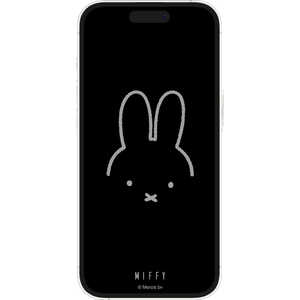 グルマンディーズ iPhone 14Pro ミッフィー ガラススクリーンプロテクター フェイス MF392A グルマンディーズ iPhone 14Pro ミッフィー ガラススクリーンプロテクター フェイス MF392A