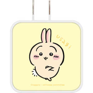 グルマンディーズ ちいかわ USB/USB TypeC ACアダプタ うさぎ CK-03C グルマンディーズ ちいかわ USB/USB TypeC ACアダプタ うさぎ CK-03C