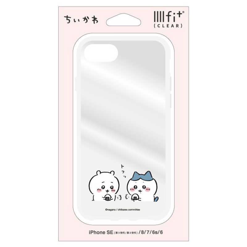 グルマンディーズ グルマンディーズ iPhone SE 第3世代/第2世代/8/7専用 ケース IIIIfit Clear ちいかわ CK12A CK12A
