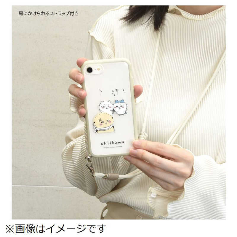 グルマンディーズ グルマンディーズ iPhone SE 第3世代/第2世代/8/7専用 ケース IIIIfit Loop ちいかわ CK17B CK17B