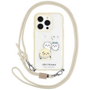 グルマンディーズ iPhone 14Pro/13Pro IIII fit Loop ケース ちいかわ CK19B グルマンディーズ iPhone 14Pro/13Pro IIII fit Loop ケース ちいかわ CK19B