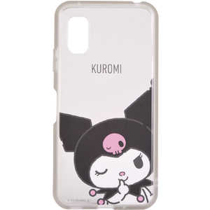グルマンディーズ サンリオキャラクターズ IIII fit Clear SHARP AQUOS wish3対応ケース クロミ SANG334KU グルマンディーズ サンリオキャラクターズ IIII fit Clear SHARP AQUOS wish3対応ケース クロミ SANG334KU