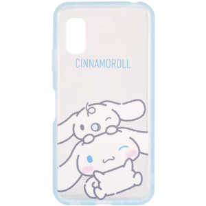 グルマンディーズ サンリオキャラクターズ IIII fit Clear SHARP AQUOS wish3対応ケース シナモロール SANG334CN