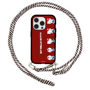 グルマンディーズ iPhone 15 Pro IIIIfit Loop サンリオ ハローキティ SANG-371KT グルマンディーズ iPhone 15 Pro IIIIfit Loop サンリオ ハローキティ SANG-371KT