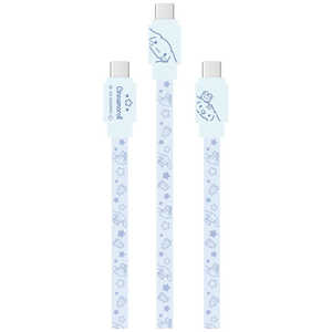 グルマンディーズ Type-Cケーブル PD60W対応 USB2.0 サンリオキャラクターズ シナモロール SANG-396CN グルマンディーズ Type-Cケーブル PD60W対応 USB2.0 サンリオキャラクターズ シナモロール SANG-396CN