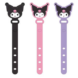 グルマンディーズ ケーブルバンド 3Pセット サンリオキャラクターズ クロミ SANG-398 グルマンディーズ ケーブルバンド 3Pセット サンリオキャラクターズ クロミ SANG-398