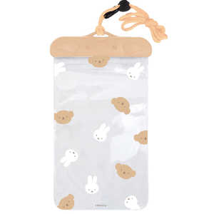 グルマンディーズ WATERPROOF POUCH ミッフィー ミッフィー＆ボリス MF-493B