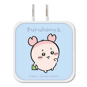 グルマンディーズ USB/USB Type-C ACアダプタ ちいかわ 古本屋 CK-03G グルマンディーズ USB/USB Type-C ACアダプタ ちいかわ 古本屋 CK-03G