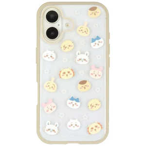 グルマンディーズ iPhone 16(6.1インチ)IIIIfitClearケース チイカワ 総柄 CK-55A グルマンディーズ iPhone 16(6.1インチ)IIIIfitClearケース チイカワ 総柄 CK-55A