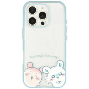 グルマンディーズ iPhone 16 Pro(6.3インチ)IIIIfitClearケース チイカワ モモンガ & 古本屋 CK-56C グルマンディーズ iPhone 16 Pro(6.3インチ)IIIIfitClearケース チイカワ モモンガ & 古本屋 CK-56C