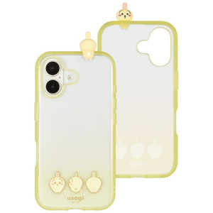 グルマンディーズ iPhone 16(6.1インチ)IIIIfitClearケース フレーム チイカワ うさぎ CK-59C グルマンディーズ iPhone 16(6.1インチ)IIIIfitClearケース フレーム チイカワ うさぎ CK-59C